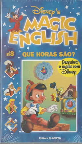 Vhs - Disney Magic English - Vol 8 - Que Horas São?