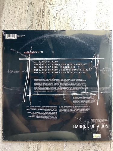 Depeche Mode - Barrel Of A Gun Acetato Vinilo Usa Nuevo