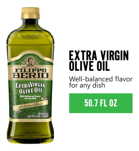 Aceite De Oliva Extra Virgen En Botella Reciclada De 1.46 L