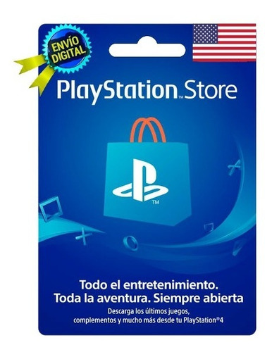 Imagen 2 de 3 de Tarjetas Psn Digitales Para Playstation