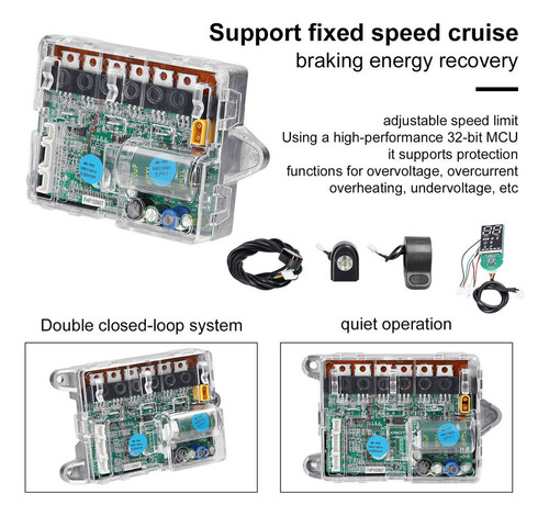 Controlador De Placa Base Scooter Eléctrico Bt Pantalla Digi
