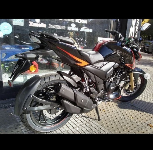 Imagen 3 de 17 de Tvs Rtr 200 Con Abs Fi New Model Con Defensas De Regalo