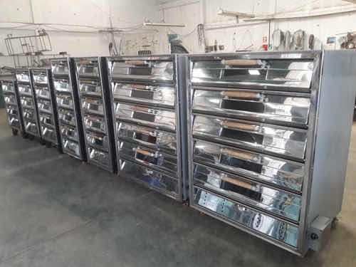 Horno Industrial A Gas Para Pan Y Pizza 10 Bandejas