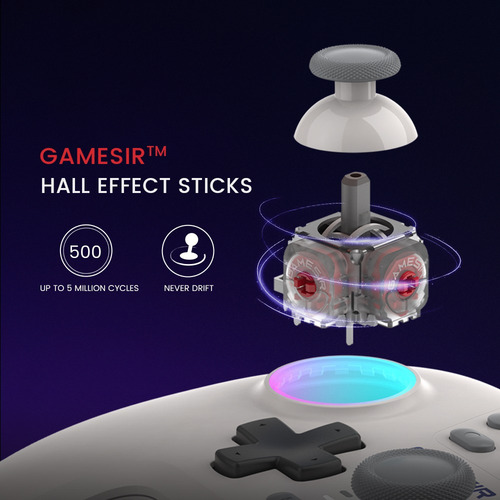 Controlador De Juegos Inalámbrico Gamesir Nova Para Pc/switc