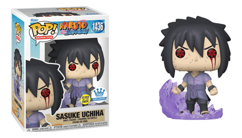 Funko Pop Sasuke Uchiha Con Amaterasu Glow Exclusivo