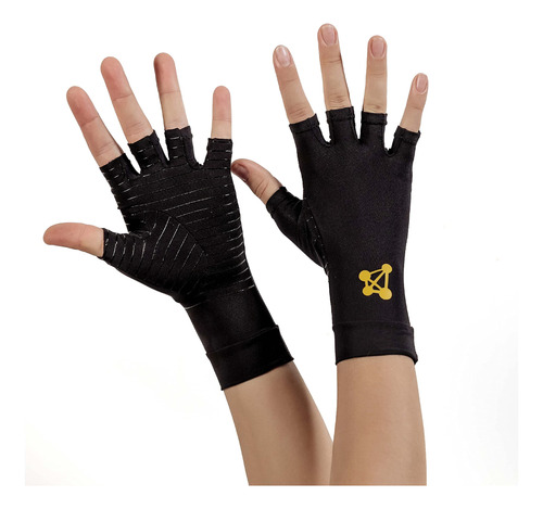 Guantes Contra Artritis De Copperjoint, Compresin Con Hilado