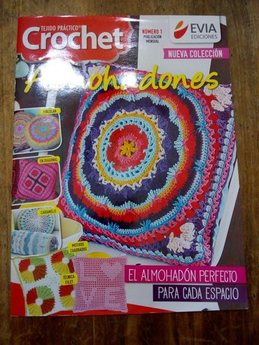 Revista Tejido Práctico Almohadones (cu19)