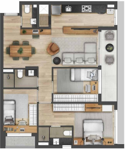 Imagem 23 de 28 de Apartamento À Venda No Bairro Cidade Baixa - Porto Alegre/rs - O-25240-41675