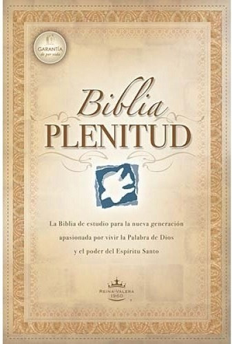 Biblia De Estudio Plenitud Tamaño Manual