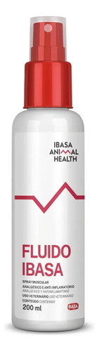 Fluido Muscular Spray Ibasa 200 Ml Anti-inflamatório Dores