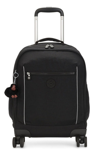 Mochila De Rodinhas Kipling Mese Preta True Black