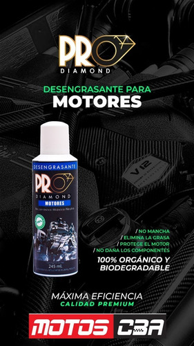Imagen 2 de 5 de Desengrasante Cadena Moto Oil Spray Motocba