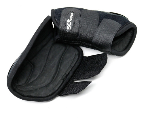 Imagem 4 de 4 de Skid Boot 3 Velcros Scpro Caneleira Cavalo Proteção Traseira