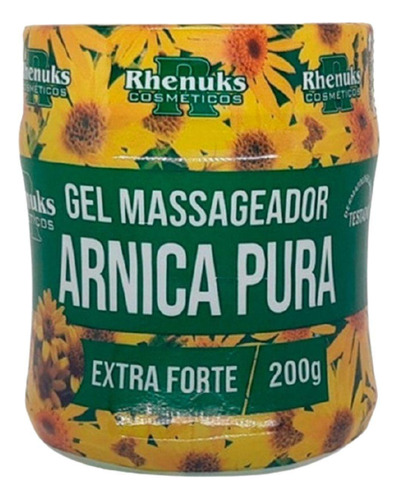 Atacado 6 Gel Arnica Pura 200g + 6 Gel 20 Ervas Extra Forte