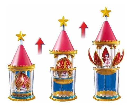 Imagen 3 de 7 de Playmobil 6688 Torre Flor Magica Con Luz - Original