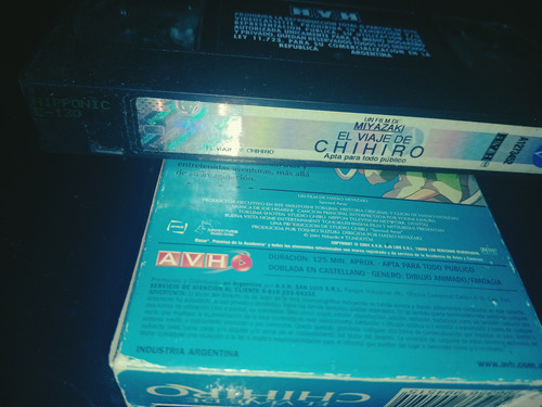 El Viaje De Chihiro!!en Vhs Clásico Original!! (Usado)