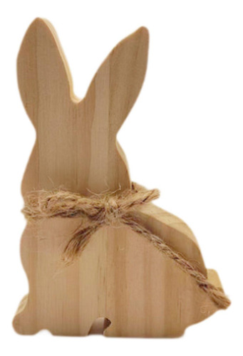 Señal De De Madera, Centro De Mesa De Mesa De Conejo Sin