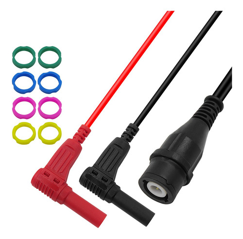 P1207 Cable De Seguridad Banana Plug Con Conector Bnc Comple