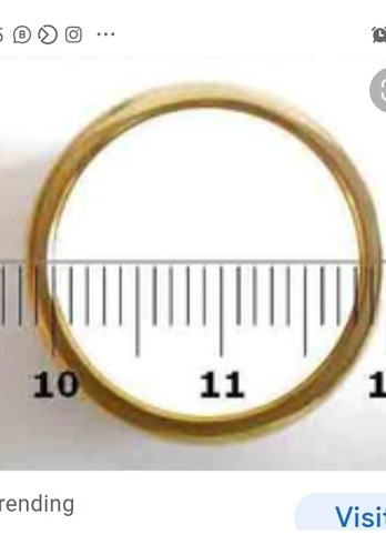 Anillo Texturado En Plata Y Oro Profesión Enfermera
