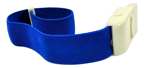 Garrote Infantil Com Trava Em Tecido Azul 33x2,5cm 10 Un