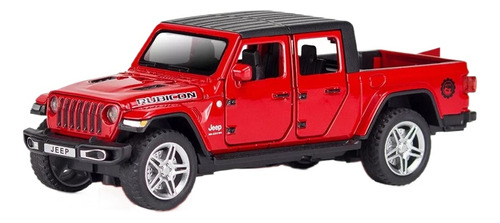 Jeep Wrangler 4 × 4 Versión Camioneta Miniatura Metal Autos