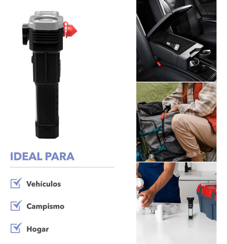Rca Linterna Rc-lh6 Linterna Negro Luz Blanco