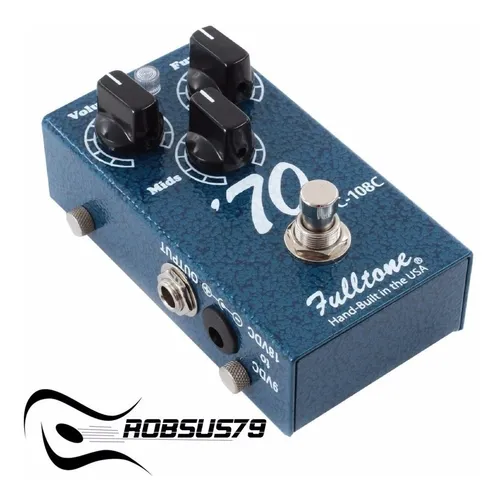 Pedal Fuzz Fulltone 70 Bc 108c C/ Nota Fiscal E Garantia Pedal Fuzz Fulltone 70 Bc 108c C/ Nota Fiscal E Garantia