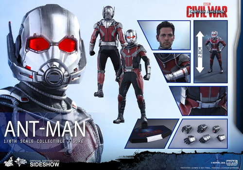 Hot Toys Ant-man Civil War Sideshow Oferta! Avengers