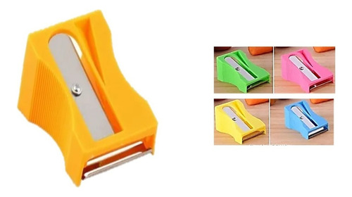 Peladores Rayadores Cortadores Verdura Sacapuntas Set 4 Pzs