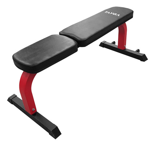 Banco Fitness Plano Recto Para Pesas Gimnasio Tayga