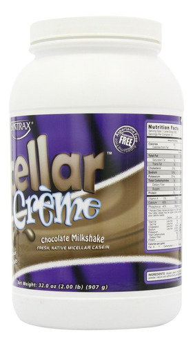 Micellar Créme, Chocolate Milkshake, 2 Pounds Syntrax