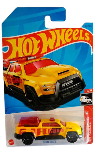 Camioneta De Rescate Surf Duty Hot Wheels 