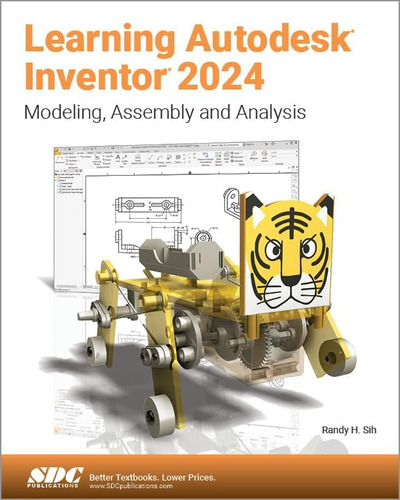 Libro: Learning Autodesk Inventor 2024: Modeling, Assembly A