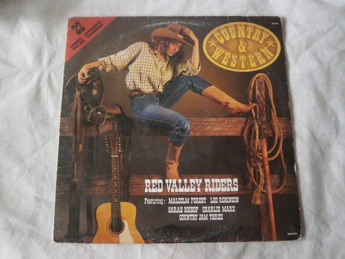 Lp Red Valley Riders - Country & Western, Disco Vinil, 1990