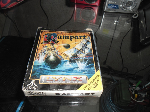 Cartucho Atari Lynx Rampart (Usado)