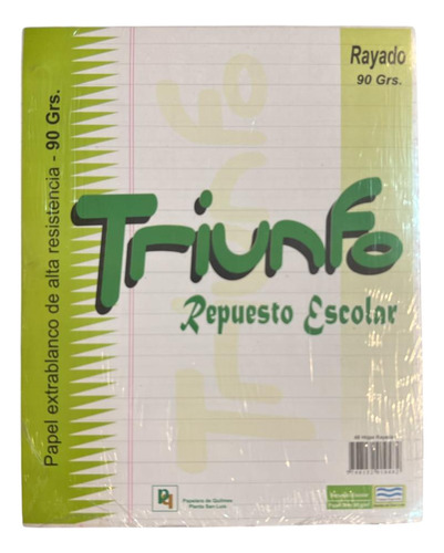 Repuesto De Hojas Para Carpeta Escolar Nro 3 Oferta Unica
