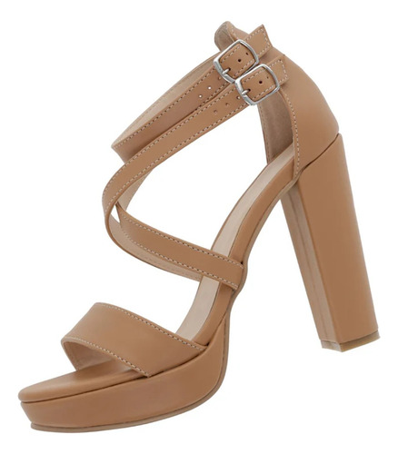 Sandalia Plataforma Casual Dama