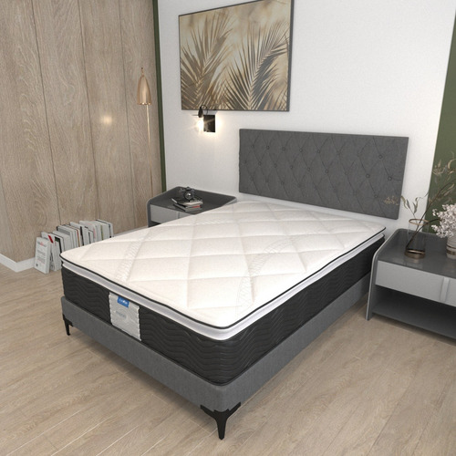 Colchón Queen Size Restonic Soporte Comodo Ortopédico