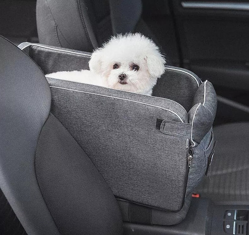 Asiento De Coche Con Consola Central Elevada Para Gatos, Per