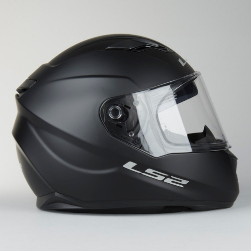 Imagem 8 de 10 de Capacete Ls2 Ff320 Stream Preto Fosco Com Viseira Solar
