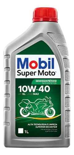 Óleo Mobil Super Moto 10w40 Semi-sintético T100 T120
