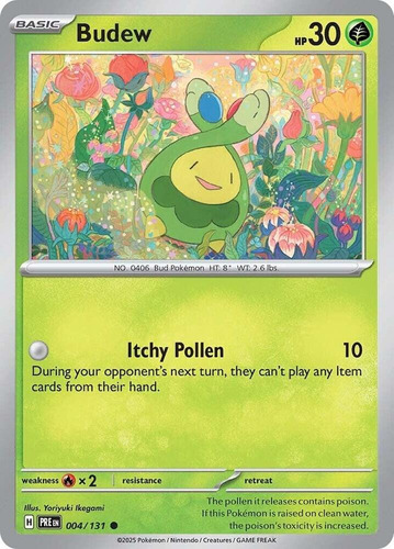 Pokémon Tcg: Budew - Prismatic Evolutions - 004/131
