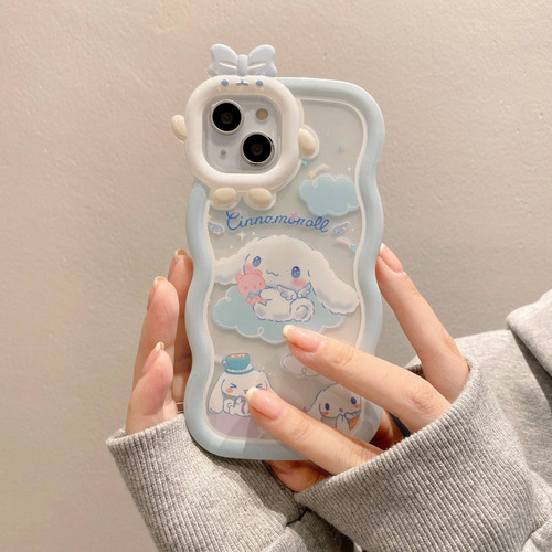 - Funda De Teléfono De Cinnamoroll De Silicona Para iPhone