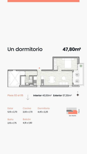 Imagen 21 de 26 de Venta Monoambiente Tipo Loft Con Balcón Pasco 1069 - Estrenar - Abasto