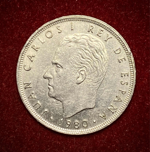 Moneda 25 Pesetas España 1980(81) Km 818 Mundial España 1982 (Usado)