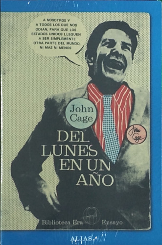 Del Lunes En Un Año / John Cage / Ed. Alias / Nuevo!