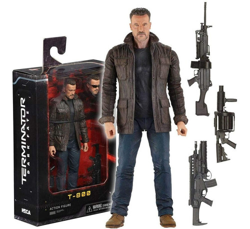 Terminator T-800 Dark Fate Neca Original Filme