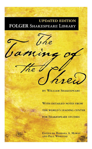 Livro: The Taming Of The Shrew (biblioteca Folger Shakespeare)