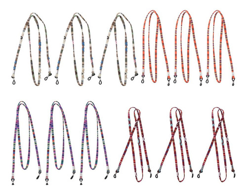 Cadena Multicolor Para Gafas Y Máscaras Con Hebilla En El Cu