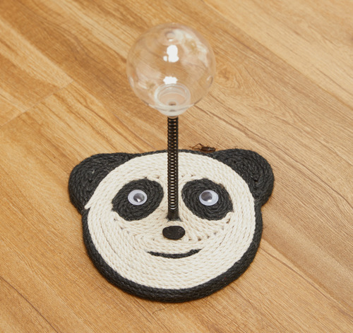 Poste Rascador Interactivo Para Gatos Y Mascotas De Dibujos